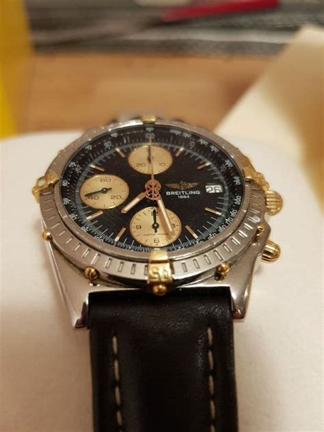 breitling chronographe 100m b135999 gold|breitling chronomat price.